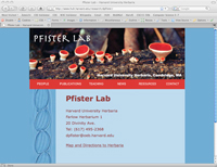 Lab website of Dr. Pfister